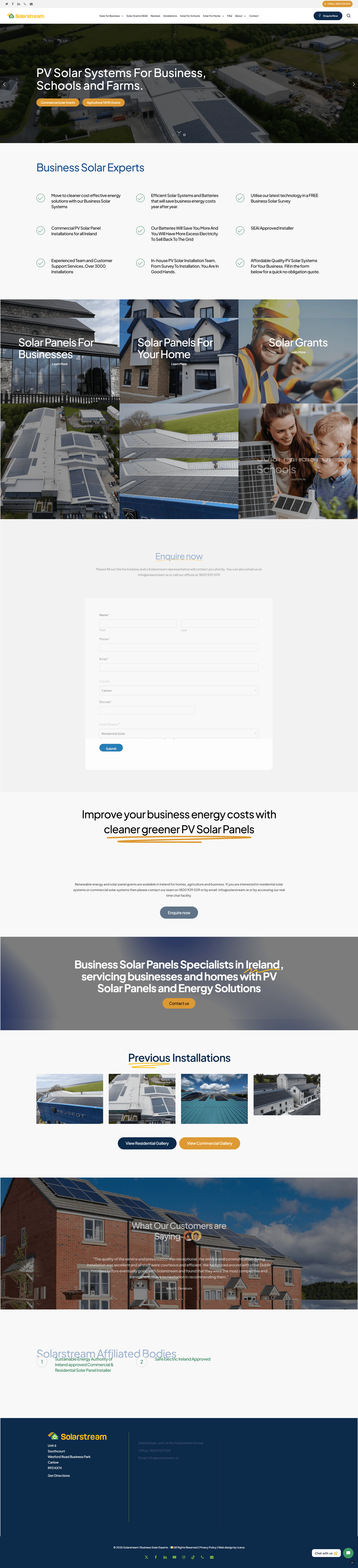 SolarStream - Renewable Energy Solutions